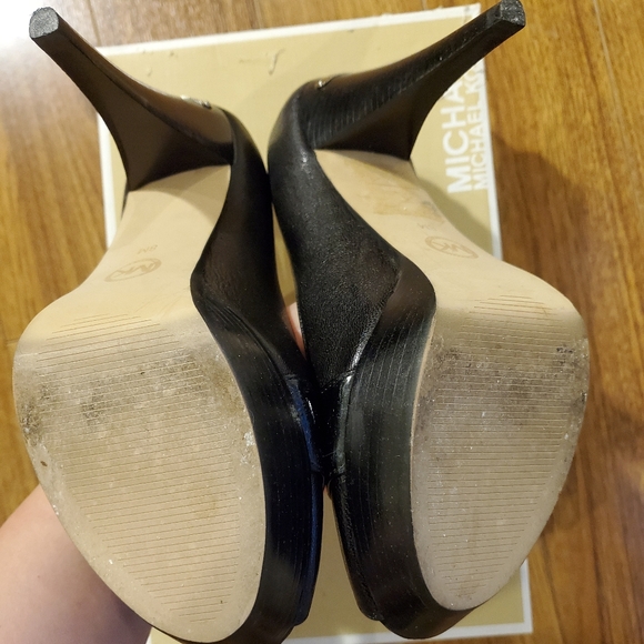 Michael Kors Platform Heels with Buckle - Picture 7 of 7